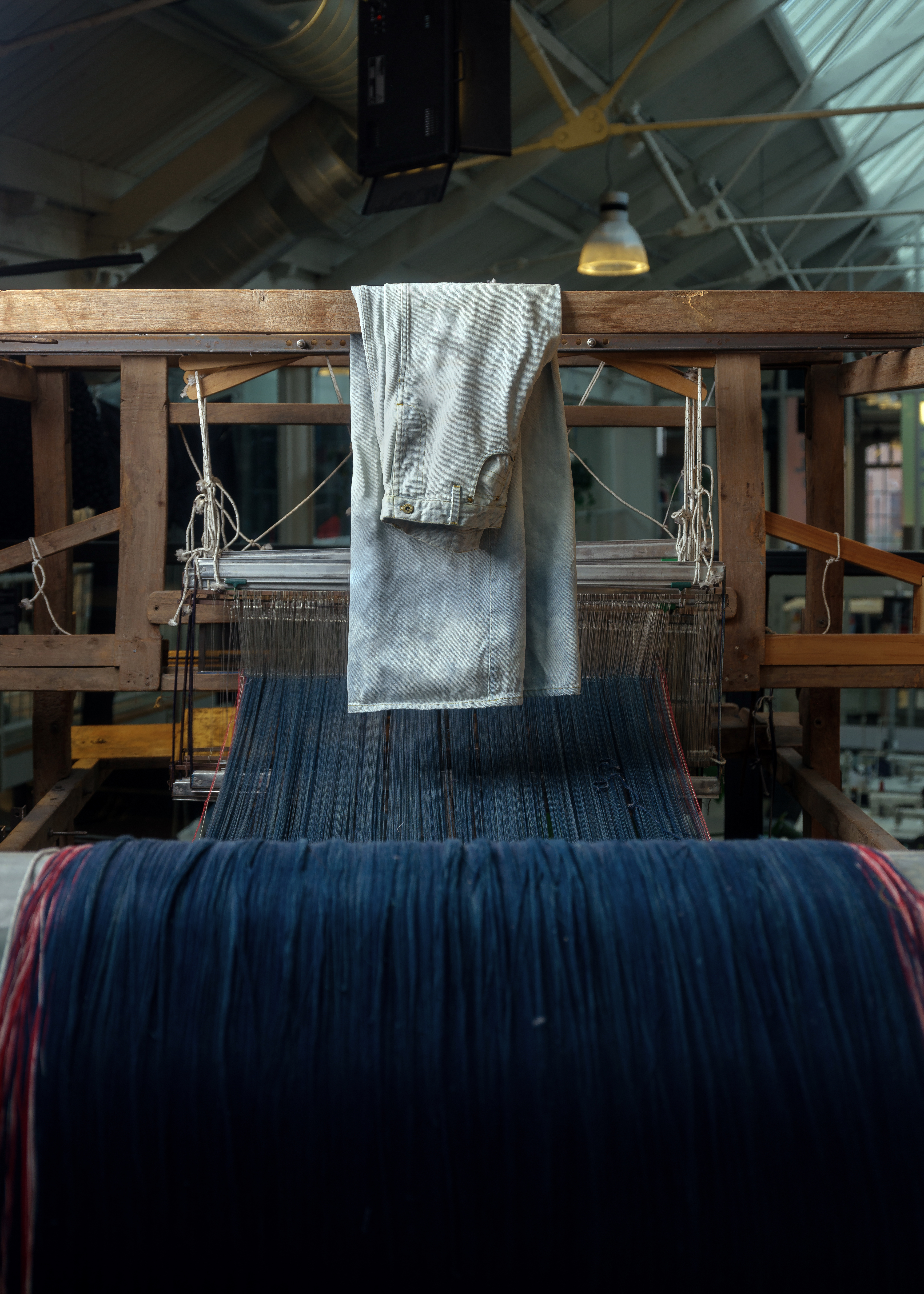 Indigo loom